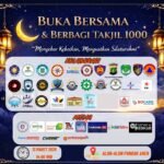 Sinergi Tanpa Batas Kolaborasi Relawan Tangsel Bagikan 1.000 Takjil dan Gelar Buka Puasa Bersama. FOTO: Henny06/portalbmi.id