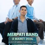 Pop Up Market Ramadhan 2026 juga dimeriahkan penampilan spesial dari Merpati Band pada 8 Maret 2026. FOTO: Achie06/portalbmi.id