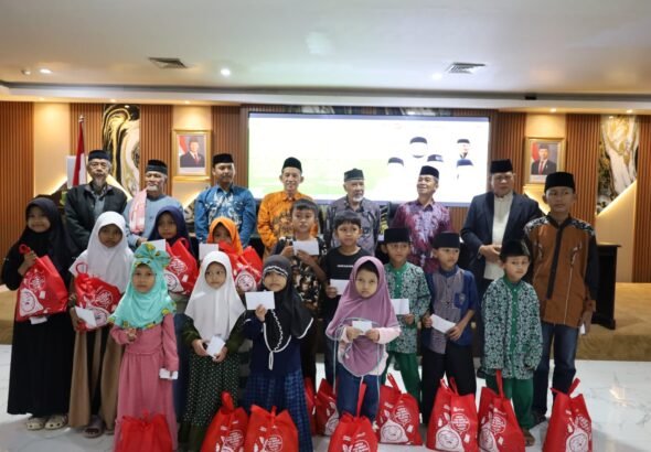 PW PII dan KB PII Banten Gelar Silaturahmi Akbar dan Santunan Anak Yatim di DPRD Banten. FOTO: Achie06/portalbmi.id