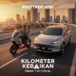 Polytron Kembali Luncurkan #KilometerKebaikan untuk Konversi Setiap Kilometer Perjalanan dengan Motor Listrik Polytron Jadi Donasi.