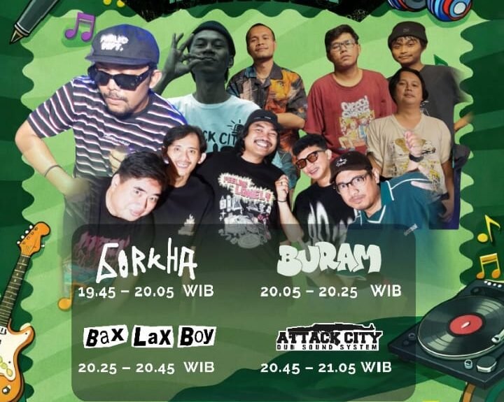 Musisi dub/reggae elektronik asal Cirebon, Baxlaxboy, dijadwalkan tampil dalam gelaran Pop Up Market Ramadhan Sale di kawasan Semilir Senja. FOTO: Achie06/portalbmi.id
