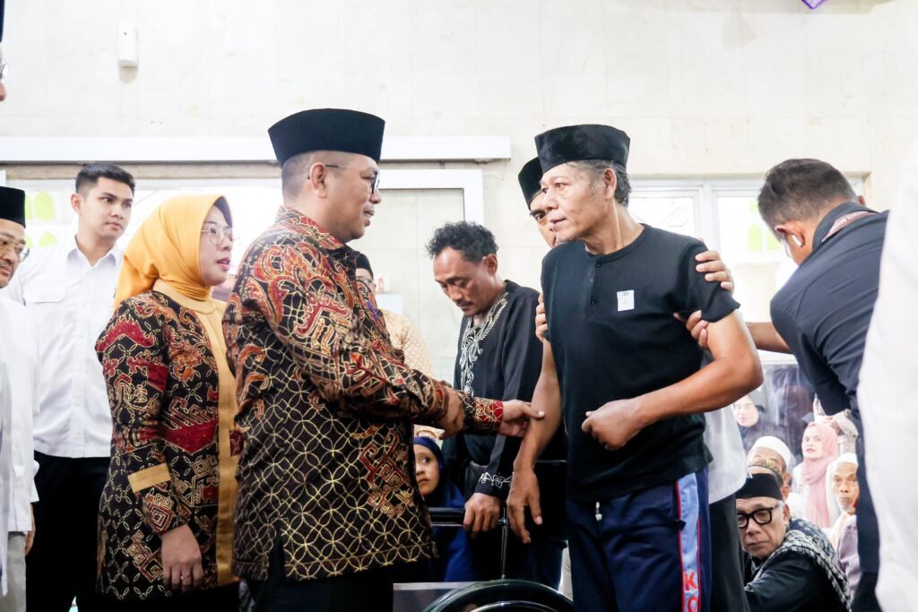 Safari Ramadan 1447 Hijriah di Masjid Jami Ar-Rohman, Kampung Jaletreng, Kecamatan Serpong, Kota Tangerang Selatan. FOTO: portalbmi.id