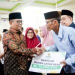 Safari Ramadan 1447 Hijriah di Masjid Jami Ar-Rohman, Kampung Jaletreng, Kecamatan Serpong, Kota Tangerang Selatan. FOTO: portalbmi.id