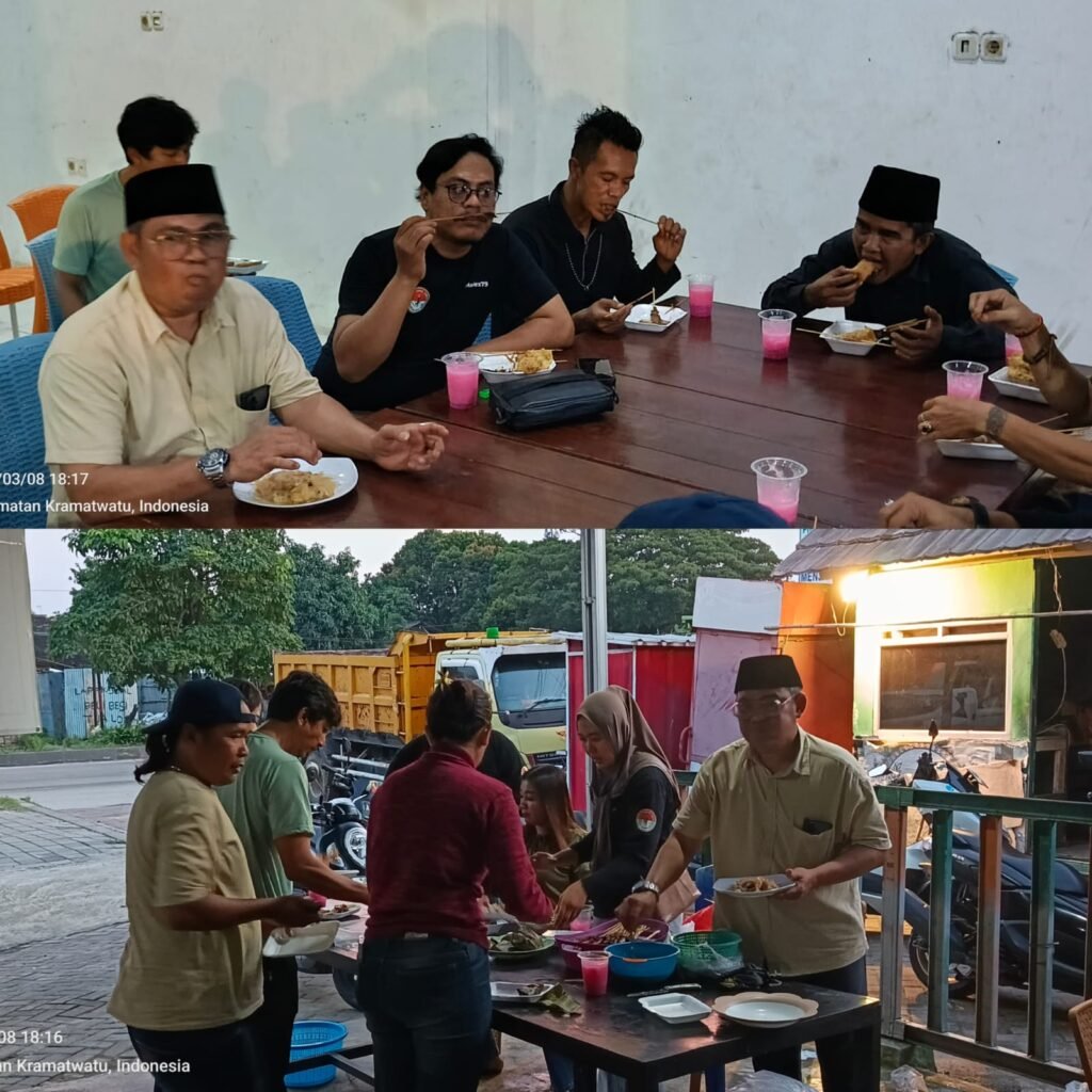 Keluarga besar PPPKRI Satuan BELA NEGARA MADA II Kota Cilegon menggelar kegiatan Halal Bihalal, berbagi takjil, serta buka puasa bersama. FOTO: Budi05/portalbmi.id