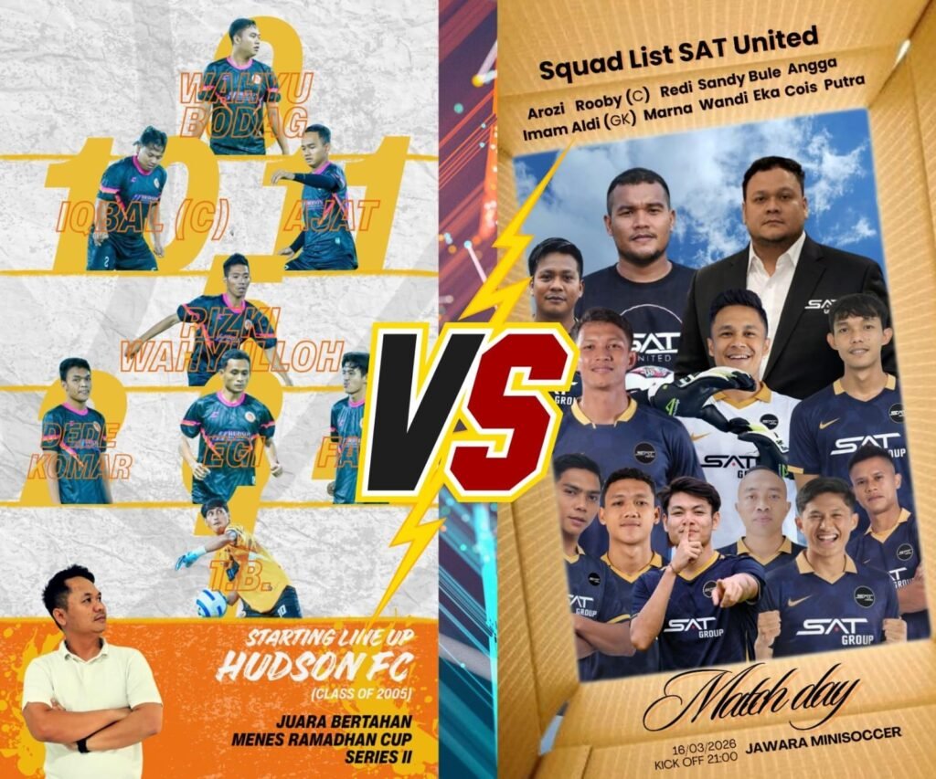 PT. SAT dengan bangga menggelar pertandingan persahabatan (friendly match) bertempat di Juara Minisoccer Menes Pandeglang dan Cilegon. FOTO: Budi05/portalbmi.id