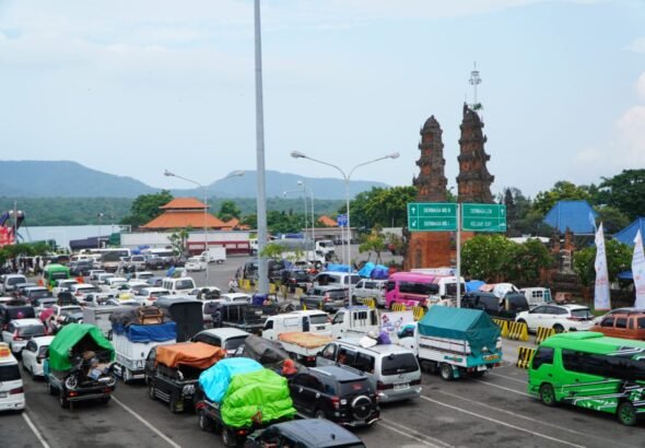 PT ASDP Indonesia Ferry (Persero) mengoptimalkan layanan penyeberangan di lintasan Ketapang–Gilimanuk seiring meningkatnya mobilitas masyarakat menjelang Angkutan Lebaran, FOTO: ASDP