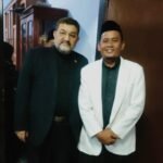 Duta Besar Iran melakukan kunjungan ke kediaman tokoh ulama dan kasepuhan Kesultanan Banten, KH Fathul Adzim Chotib, pada Senin (30/3/2026). FOTO: Achie06/portalbmi.id