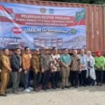 Pelepasan ekspor perdana produk bumbu masak cita rasa Indonesia produksi PT Niaga Citra Mandiri ke Arab Saudi.