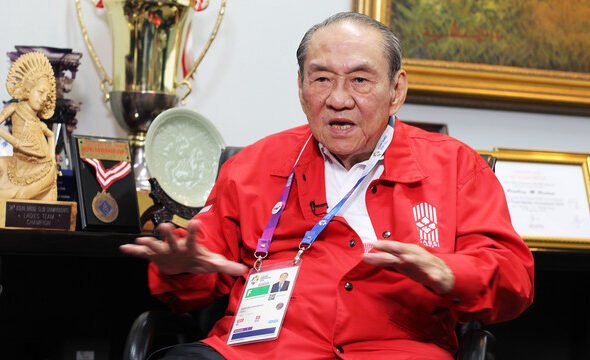 Michael Bambang Hartono, Atlet Cabor Bridge Indonesia di Asian Games 2018 Foto: Iqbal Firdaus/kumparan