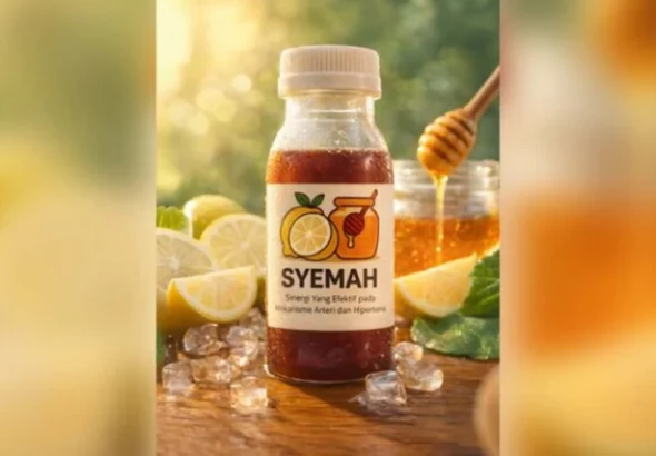 Minuman fungsional Lemon-Madu Inovator IPB University. Foto: Dok. IPB University