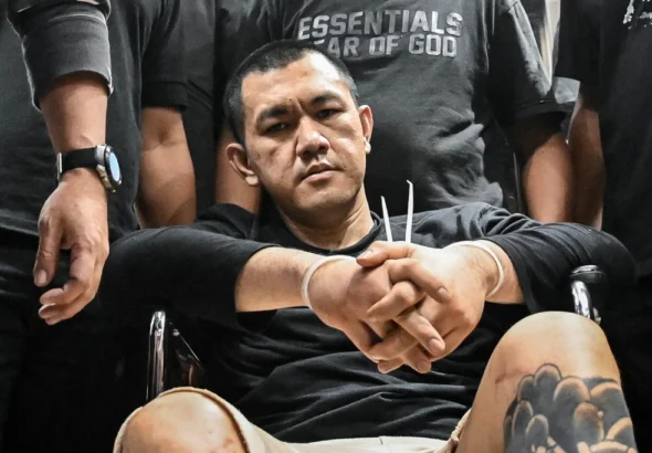 Tampang Andre Fernando alias Charlie alias The Doctor. Foto: Dok. Istimewa