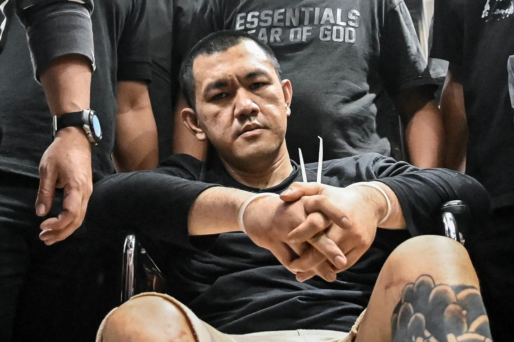 Tampang Andre Fernando alias Charlie alias The Doctor. Foto: Dok. Istimewa