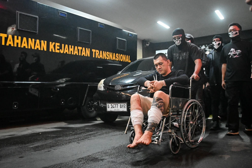 Tampang Andre Fernando alias Charlie alias The Doctor. Foto: Dok. Istimewa