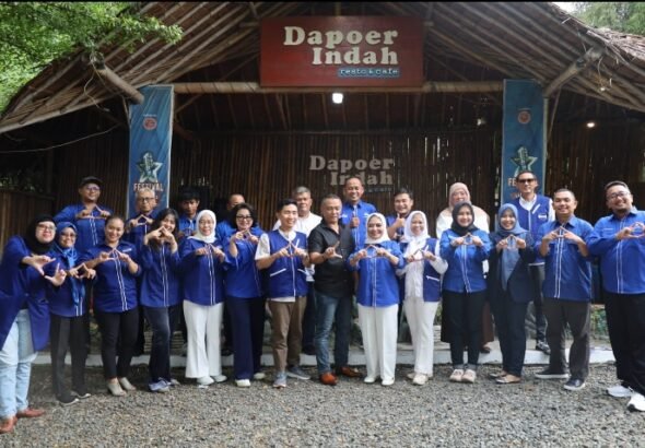 Asosiasi Pengusaha Jasa Boga (APJI) DPD Banten menggelar kegiatan halal bihalal sekaligus rapat persiapan Musyawarah Daerah (Musda) APJI Provinsi Banten. FOTO: Achie06/portalbmi.id