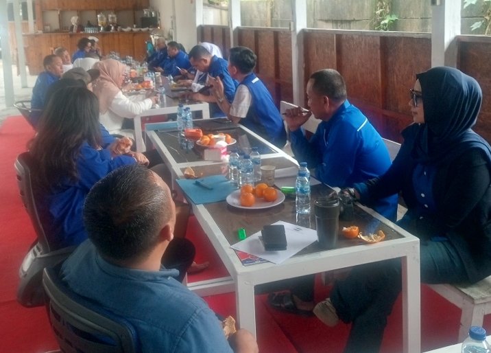 Asosiasi Pengusaha Jasa Boga (APJI) DPD Banten menggelar kegiatan halal bihalal sekaligus rapat persiapan Musyawarah Daerah (Musda) APJI Provinsi Banten. FOTO: Achie06/portalbmi.id