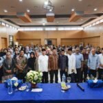 Halal Bihalal dan syukuran keluarga besar Fakultas Ilmu Sosial dan Ilmu Politik Universitas Tanjungpura. FOTO: Firdaus06/portalbmi.id