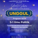 Program Studi Ilmu Politik Program Sarjana (S1) Fisip UNTAN resmi meraih akreditasi “Unggul”. FOTO: Firdaus06/portalbmi.id