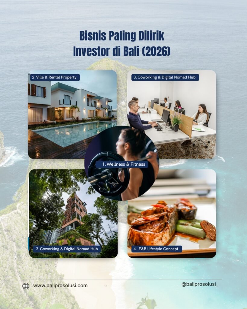 Bisnis paling dilirik investor di Bali. FOTO: Ayu05/portalbmi.id