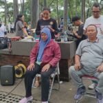 Wadah Tempa Spiritual Sukma Pyrous (WTSSP) dan Komunitas Asem Baris bersama-sama menggelar kegiatan bakti sosial berupa pengobatan gratis. FOTO: Allung06/portalbmi.id