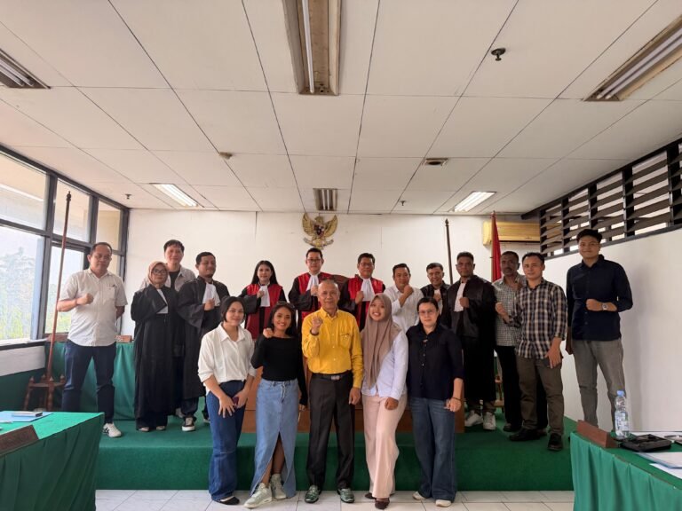 Fakultas Hukum Universitas Mpu Tantular menyelenggarakan kegiatan Simulasi Persidangan Perdata sebagai upaya meningkatkan kompetensi praktik hukum. FOTO: Ayu05/portalbmi.id