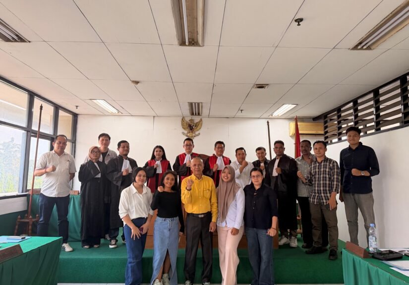 Fakultas Hukum Universitas Mpu Tantular menyelenggarakan kegiatan Simulasi Persidangan Perdata sebagai upaya meningkatkan kompetensi praktik hukum. FOTO: Ayu05/portalbmi.id