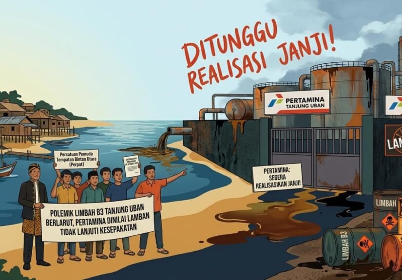Polemik Limbah B3 Tanjung Uban Berlarut. FOTO: Ilustrasi B3/portalbmi.id