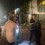 Api diduga berasal dari hubungan pendek arus listrik atau korsleting pada salah satu unit pendingin makanan. FOTO: Henny06/portalbmi.id