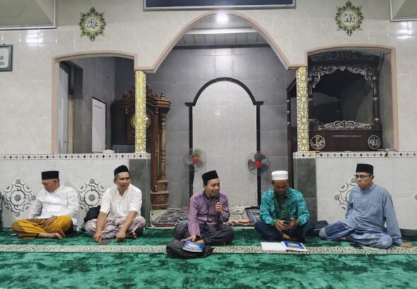 Syeikh Jayadi M.Zaini tentang Rencana Haul Akbar Seikh Nurdin Terkarang. FOTO: Firdaus06/portalbmi.id