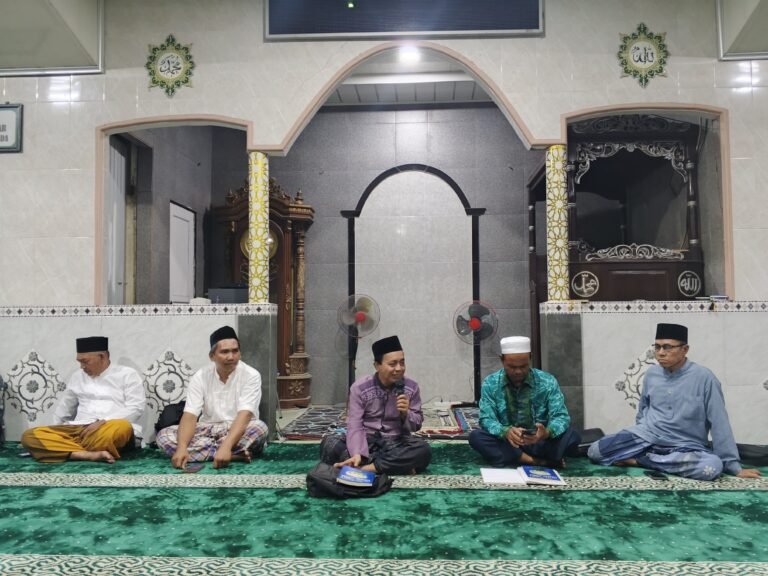 Syeikh Jayadi M.Zaini tentang Rencana Haul Akbar Seikh Nurdin Terkarang. FOTO: Firdaus06/portalbmi.id