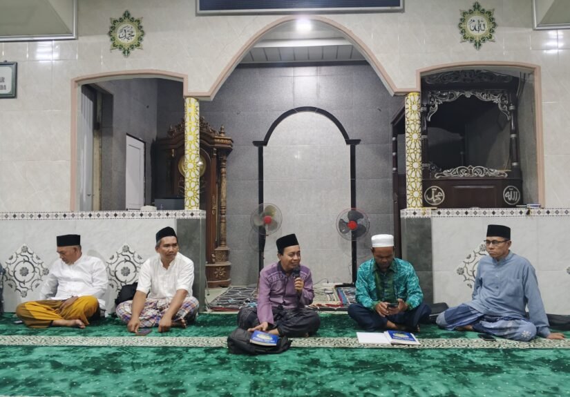 Syeikh Jayadi M.Zaini tentang Rencana Haul Akbar Seikh Nurdin Terkarang. FOTO: Firdaus06/portalbmi.id