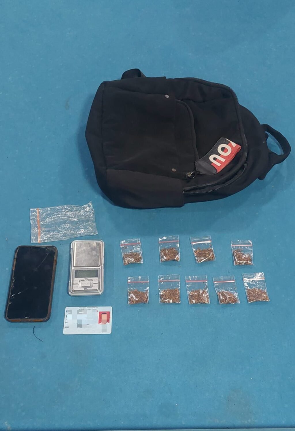 Polda Jateng Ungkap Peredaran Tembakau Sintetis di Boyolali, Satu Pengedar Diamankan. FOTO: Imam06/portalbmi.id