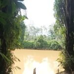 Pencemaran lingkungan pada aliran sungai yang diduga berasal dari aktivitas Penambangan Emas Tanpa Izin (PETI) di wilayah hulu. FOTO: Nop06/portalbmi.id