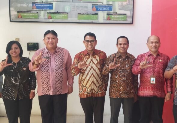 KPID bersama BPPD jalin kerjasama dalam penguatan kualitas dan jangkauan penyiaran di kawasan perbatasan. FOTO: Aep05/portalbmi.id