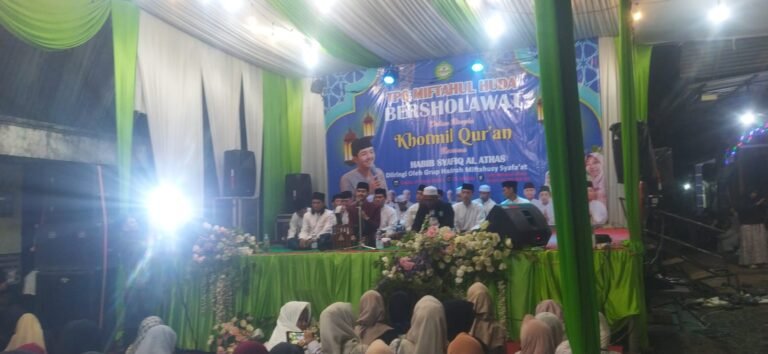 Solawatan Habib Safik Al Athas di Kediri. FOTO: Imam07/portalbmi.id