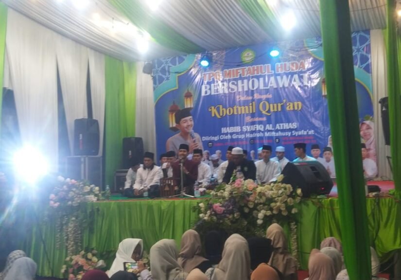 Solawatan Habib Safik Al Athas di Kediri. FOTO: Imam07/portalbmi.id
