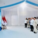 Presiden Prabowo Subianto melakukan groundbreaking proyek hilirisasi nasional tahap II di Refinery Unit IV Cilacap, Jawa Tengah, pada Rabu, 29 April 2026. Foto: BPMI Setpres
