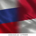 Illustrasi foto: Bendera RI-RUSIA/Shutterstock
