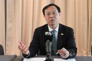 Menteri Kesehatan Shih Chung-liang. (Sumber Foto : CNA, 19 Mei 2026)