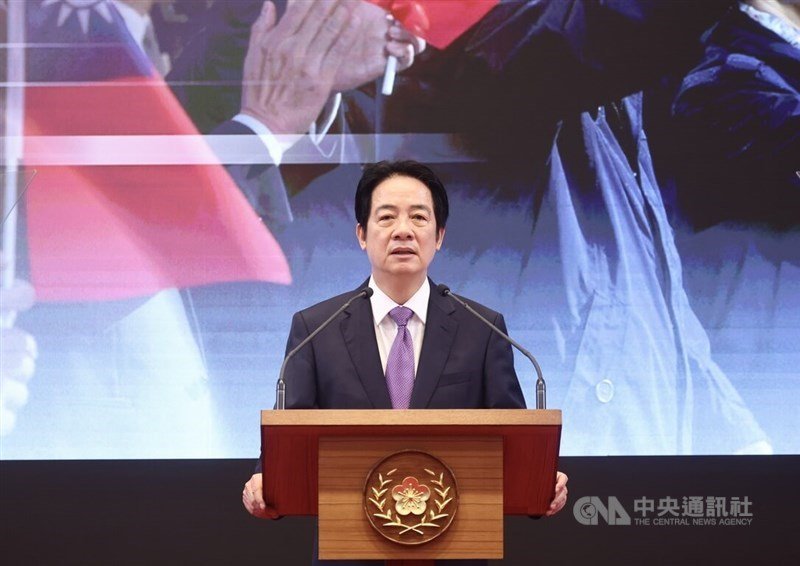 Presiden Lai Ching-te. (Sumber Foto : CNA, 20 Mei 2026)