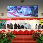 Universitas Riau menyelenggarakan Mitra Unri Exhibition Day (MUED) 2026 dengan tema “Connect & Experience for Sustainable Collaboration”. FOTO: Dok. UNRI