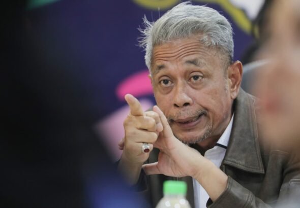 Ketua Umum Partai Rakyat Adil Makmur (PRIMA), Agus Jabo Priyono. FOTO: Achie06/portalbmi.id
