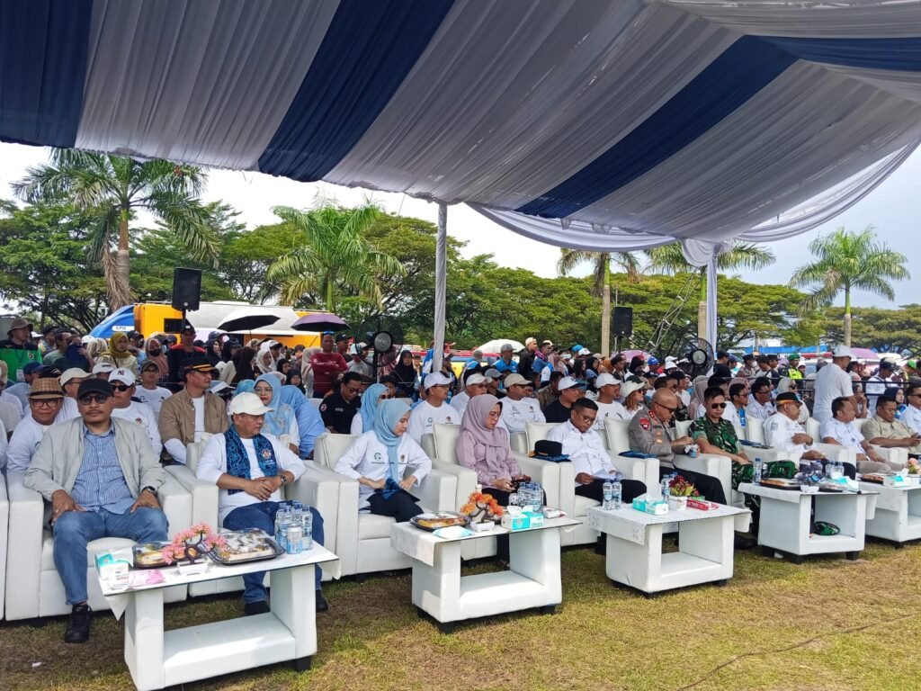 Perayaan Hari Buruh Internasional (May Day) 2026 digelar oleh Aliansi Serikat Pekerja Serikat Buruh (ASPSB) di Lapangan Samator Modern, Cikande, Kabupaten Serang. FOTO: Red/portalbmi.id