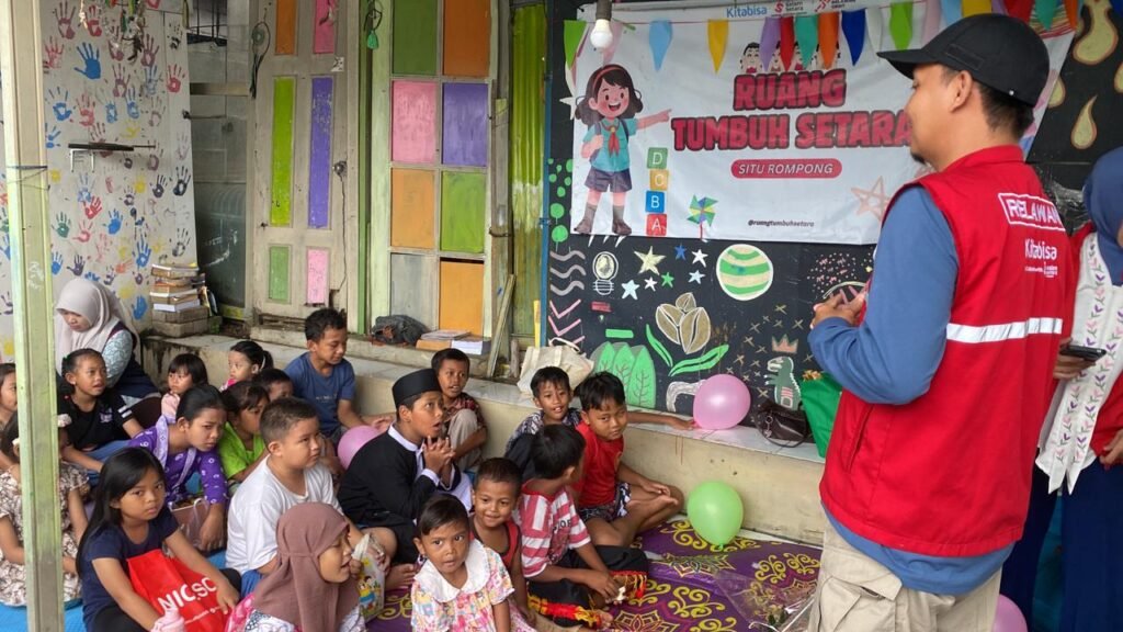 Relawan Gesit Tangsel Luncurkan "Ruang Tumbuh Setara" untuk Pendidikan Anak. FOTO: Henny06/portalbmi.id