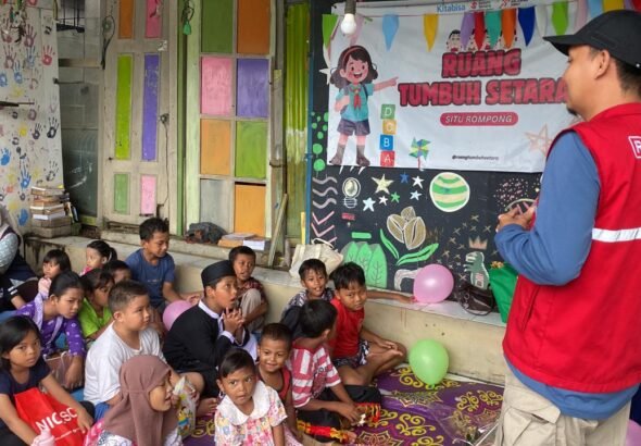 Relawan Gesit Tangsel Luncurkan "Ruang Tumbuh Setara" untuk Pendidikan Anak. FOTO: Henny06/portalbmi.id