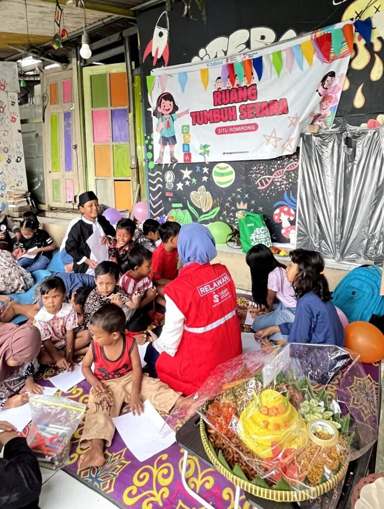 Relawan Gesit Tangsel Luncurkan "Ruang Tumbuh Setara" untuk Pendidikan Anak. FOTO: Henny06/portalbmi.id