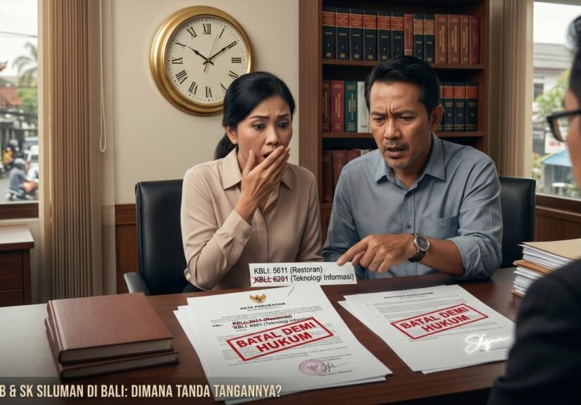 Bagaimana mungkin Klasifikasi Baku Lapangan Usaha Indonesia (KBLI) sebuah perusahaan bisa berubah secara tiba-tiba. FOTO: Atu05/portalbmi.id