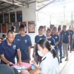 Lapas Kelas IIA Serang menggelar tes urin terhadap pegawai dan warga binaan sebagai bentuk komitmen dalam mendukung pemberantasan peredaran narkoba. FOTO: Achie06/portalbmi.id