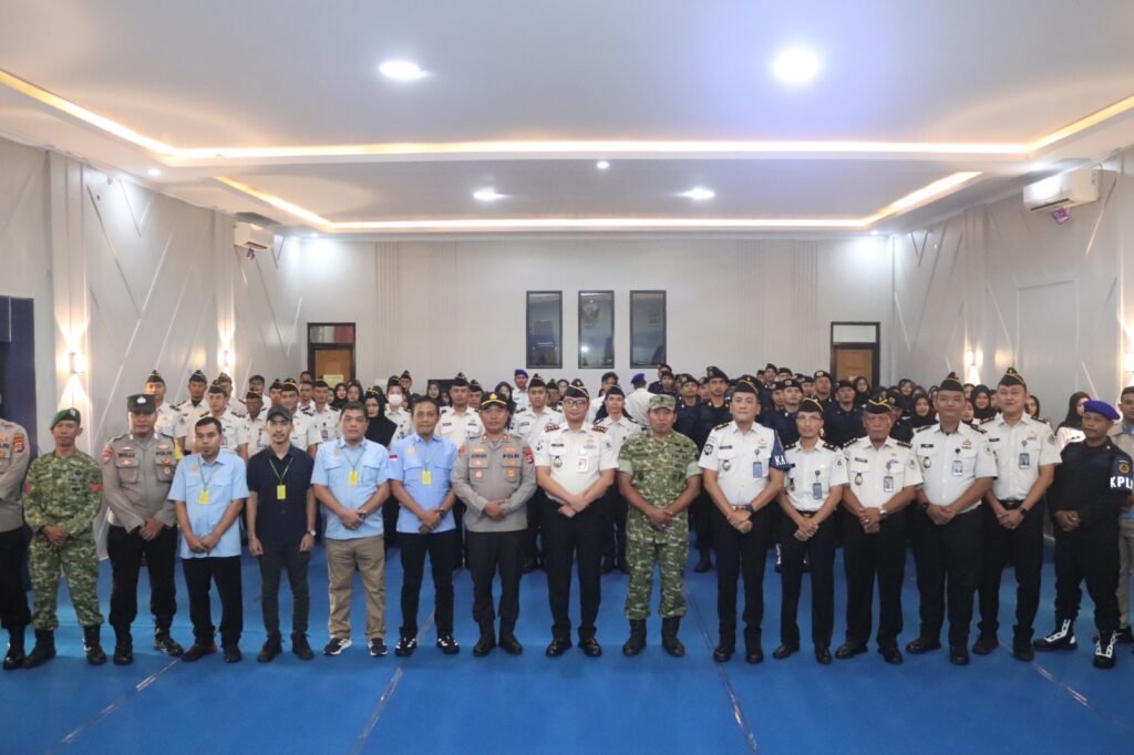 Kalapas Kelas IIA Serang, Riko Stiven, menegaskan komitmen jajarannya dalam menciptakan lingkungan pemasyarakatan yang bersih dari segala kegiatan ilegal. FOTO: Achie06/portalbmi.id