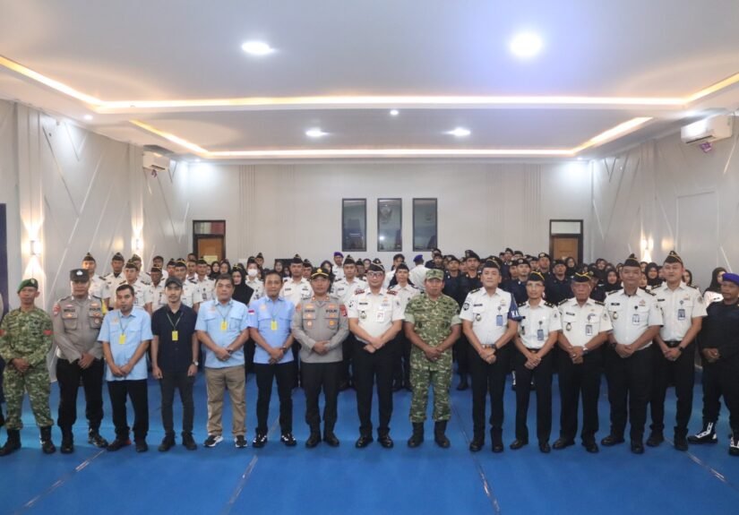 Kalapas Kelas IIA Serang, Riko Stiven, menegaskan komitmen jajarannya dalam menciptakan lingkungan pemasyarakatan yang bersih dari segala kegiatan ilegal. FOTO: Achie06/portalbmi.id