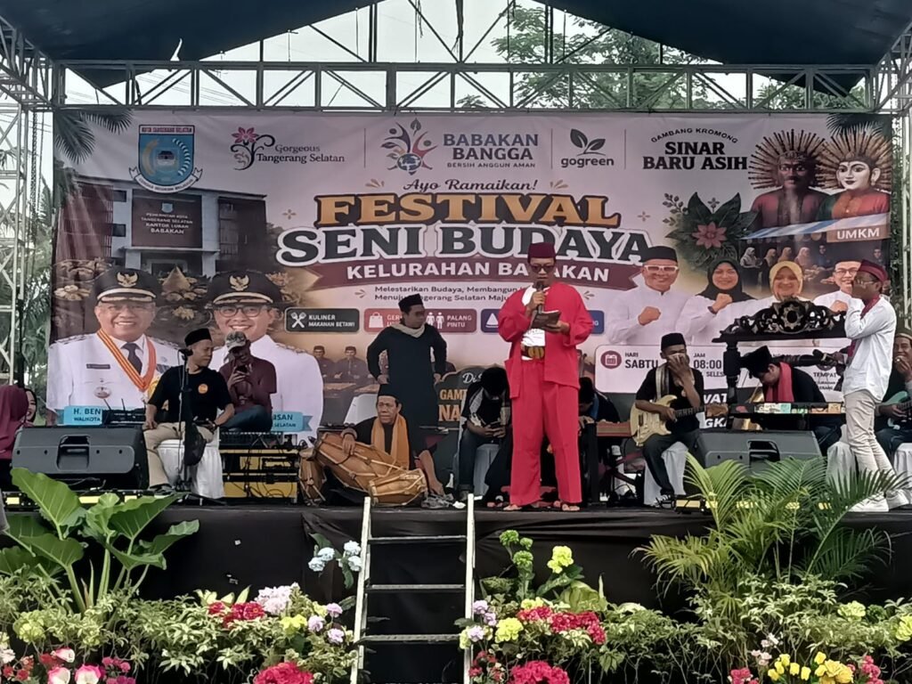 Festival Seni Budaya 2026, Kelurahan Babakan Kecamatan Setu Tangerang Selatan 9/05/2026. FOTO: Red/portalbmi.id